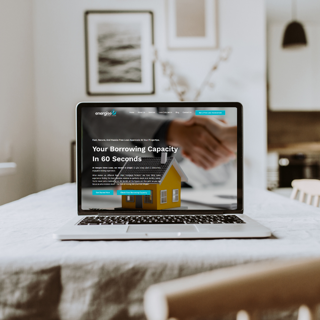 Black and Grey Minimalist Laptop Mockup Instagram Post