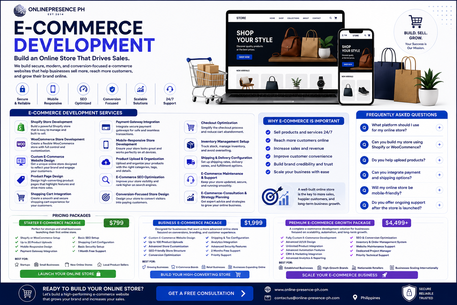 E-Commerce Development - Online Presence PH